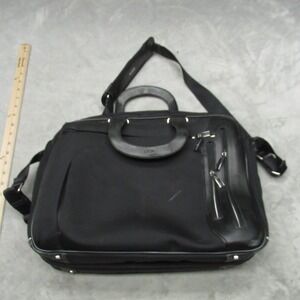 Tumi Arrive‎ Briefcase Bag Unisex One Size Black Kennedy Deluxe Brief Trim